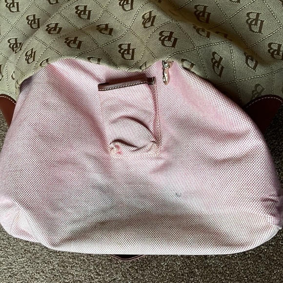Dooney & Bourke Canvas Logo Bag - Picture 13 of 13